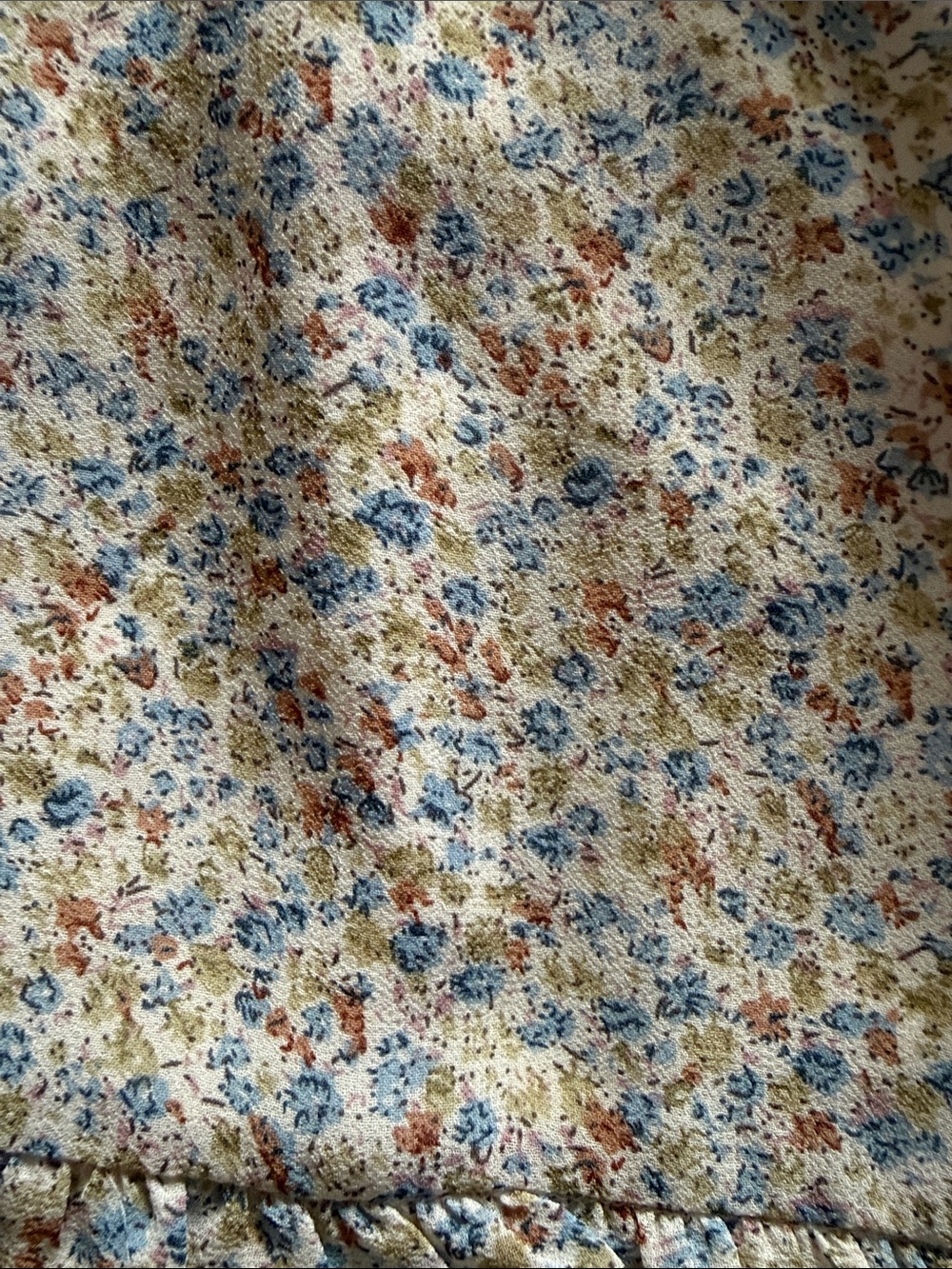 Summer light weight flower dress - Picture 2 of 7